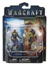 Набор фигурок Warcraft - Лотар и Воин Орды