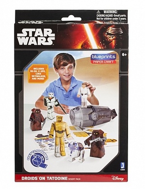 

Конструктор из бумаги Star Wars Droids on Tatooine
