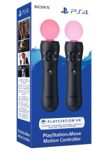 Комплект PS Move для PS4 (2 штуки) (CECH-ZCM2E) (черный) (GameReplay)
