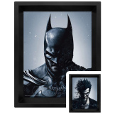 3D Постер Batman: Arkham Origins – Batman / Joker