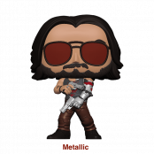 Фигурка Funko POP Cyberpunk 2077 – JSlvrhnd (w/Gun) (MT) (GW) (Exc) (51653)