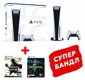 Игровая консоль Sony PlayStation 5 + игра Returnal + игра Призрак Цусимы – Режиссёрская версия