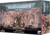 Warhammer 40 000 (Вархаммер 40 000): миниатюра Тёмных Ангелов (Dark Angels) – Лион Эль'Джонсон (Lion El'Jonson), арт. 44-20