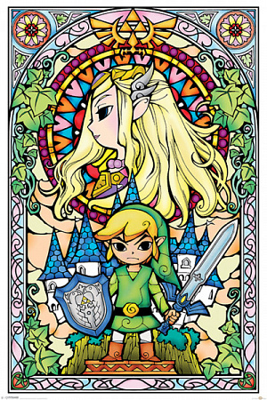 

Постер Maxi Pyramid Nintendo – The Legend Of Zelda (Stained Glass) (PP33735)