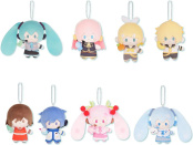 Фигурка-плюш Bilibili Goods × LDCX: Hatsune Miku – Forest Cuties Series [Plush Keychain Blind Box] (1 случайная фигурка) (10 см)