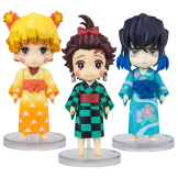 Набор фигурок Banpresto Figuarts Mini Demon Slayer: Kimetsu no Yaiba – Tanjiro / Inosuke/ Zenitsu - Yukaku Hen (2639677)