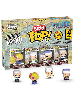

Набор Funko Bitty POP: One Piece – Sanji + Zeff + Krieg (86894)