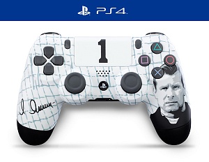 

Кастомизированный беспроводной контроллер Dualshock 4 "Динамо. Чёрный паук."