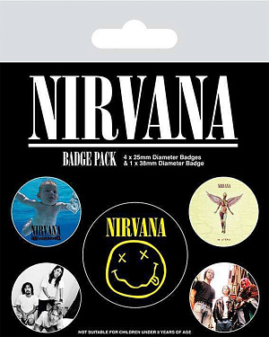 

Набор значков Iconic – Nirvana (BP80620) (5 шт.)
