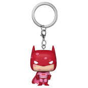 Брелок Funko Pocket POP Batman: Animated Series – Batman Pink and Red (Exc) (61003)