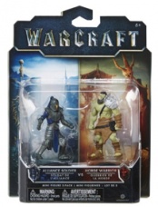 Набор фигурок Warcraft - Воин Орды и Солдат Альянса