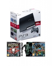 PlayStation 3 320 GB “Game replay” (В) + 3 игры: Risen 2 + Dark Sector + Earth Defense Force