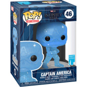 Фигурка Funko POP Art Series: Marvel Infinity Saga – Captain America Blue w/Case (57614)