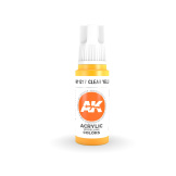 Краска AK Interactive Clear Yellow, 17 мл (AK11217)