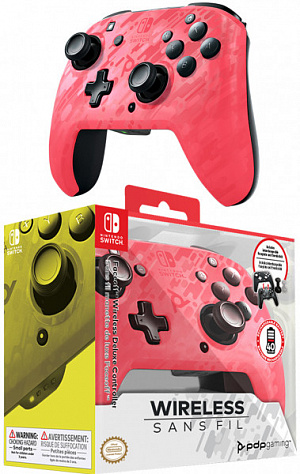 

Беспроводной контроллер Faceoff Pink Camo