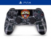 Кастомизированный беспроводной контроллер Dualshock 4 "ЦСКА Black Camo"