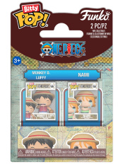 Набор Funko Bitty POP: One Piece – Monkey D. Luffy & Nami 2 шт. (94220) (2 см)