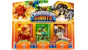 Skylanders Giants. Eruptor, Stealth Elf, Terrafin