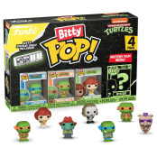 Фигурка Funko Bitty POP TMNT S1 - Leonardo / Michelangelo / April O’Neil / Mystery (1 of 4) (4PK) (71507)