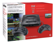 Игровая приставка SEGA Retro Genesis HD Ultra 2 + 150 игр (2 проводных джойстика)