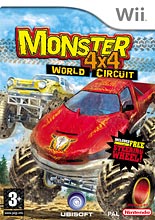 Monster 4x4 World Circuit+Steering Wheel (Wii)