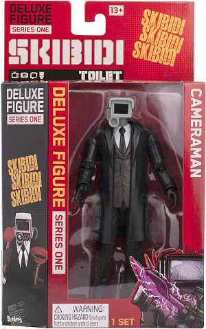 

Фигурка Collectible Figure Skibidi Toilet Deluxe – Cameraman (15 см)