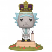 Фигурка Funko POP Deluxe – Rick & Morty: King of $#!+ w/Sound