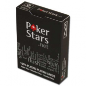 Пластиковые карты Pokerstars (54 шт.) (черные) (63 x 88 мм.)