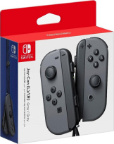 Игровой контроллер Joy-Con (2 штуки) (серый) (GameReplay)