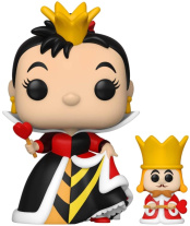 Фигурка Funko POP Disney: Alice in Wonderland 70th - Queen Of Hearts With King (1063) (55740)