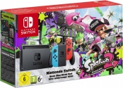 Игровая приставка  Nintendo Switch красный синий + игра Splatoon 2 (Switch)