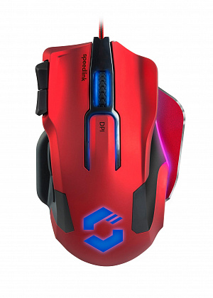 Проводная мышь Speedlink Omnivi Core Gaming Mouse (Red-black) SpeedLink - фото 1