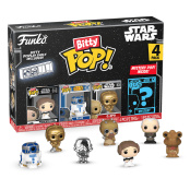 Фигурка Funko Bitty POP Star Wars S2 - Princess Leia / R2-D2 / C-3PO / Mystery (1 of 4) (4PK) (71512)