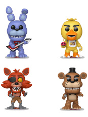 Набор Funko POP Games: Five Nights at Freddy's – Freddy, Bonnie, Chica, Foxy 4 шт. (95660) (10,4–13,7 см)