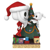 Фигурка Funko POP Deluxe Disney: The Nightmare Before Christmas 30th - Jack Skellington And Zero With Tree (1386)