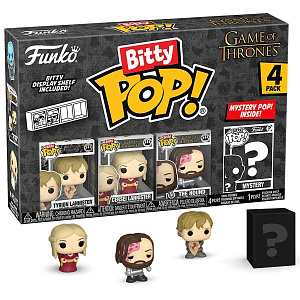 

Набор Funko Bitty POP: Game of Thrones: Tyrion + Cersei + The Hound + Mystery (4 фигурки) (83650)