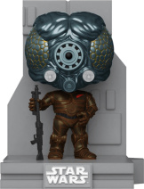 Фигурка Funko POP Star Wars: Bounty Hunters Collection – 4‑LOM Bobble-Head (Metallic Deluxe Exclusive) (439) (9,5 см)