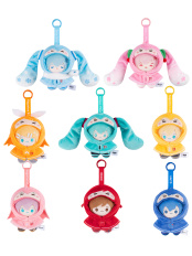 Брелок плюшевый Moeyu Hatsune Miku Mini Shawl Plush Keychain Blind Box (1 случайная фигурка) (13 см)