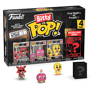 

Фигурка Funko Bitty POP: Five Nights At Freddy`s – The Pirate + Cupcake + Chika + Mystery [1 of 4] (73045) (1 шт, в ассортименте)