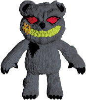 Фигурка-тянучка Stretchapalz: Evil Bears / Зловещие медведи – Серый (светится в темноте) (14 см)