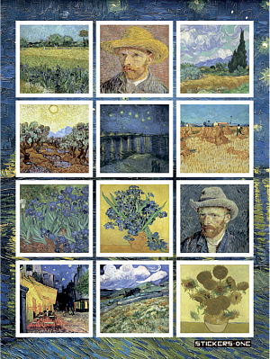 

Стикерпак Van Gogh