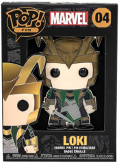 Значок Funko POP Pin Marvel – Loki Large Enamel Pin (MVPP0004) (48558)