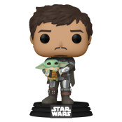 Фигурка Funko POP Star Wars: Mandalorian – Mandalorian with Grogu (54525)