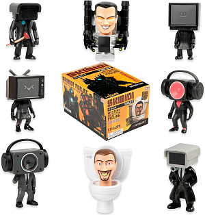 

Фигурка Skibidi Toilet: Mystery Figure Collector Series, Collectible Figures (1 шт в ассртименте)