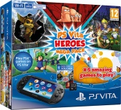 PS Vita Slim Wi-Fi Heroes Mega Pack + Memory Card 8Gb