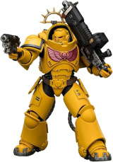 Фигурка Warhammer 40 000 (Вархаммер 40 000) – Game Edition, Имперские Кулаки, Тяжёлый Интерсессор с тяжёлой болт-винтовкой и болт-пистолетом (JT03653)