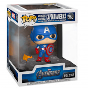 Фигурка Funko POP Deluxe Avengers – Captain America (Assemble) (Exc) (45076)