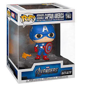 

Фигурка Funko POP Deluxe Avengers – Captain America (Assemble) (Exc) (45076)