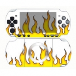 Наклейка PSP 2000 Желтое пламя (PSP)