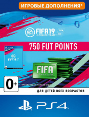FIFA 19 Ultimate Team - 750 FUT Points (PS4-цифровая версия)